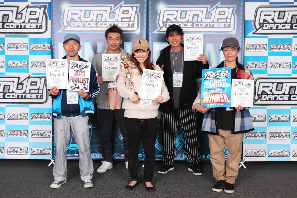 RUNUP 2020 TEAM FINAL OVER40 優勝 beyond