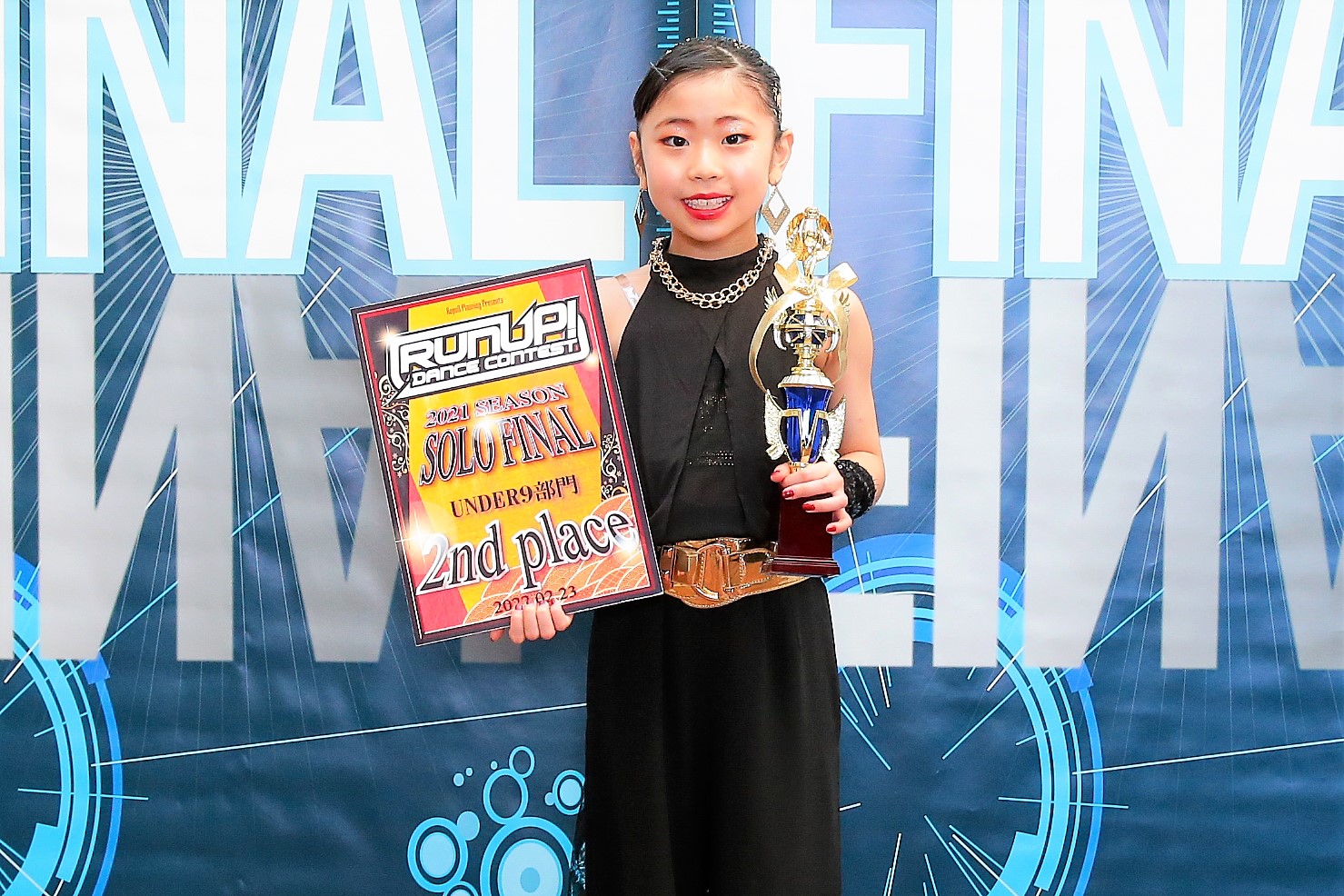 RUNUP 2021 SOLO FINAL UNDER9ソロ 準優勝 Aoii♡②