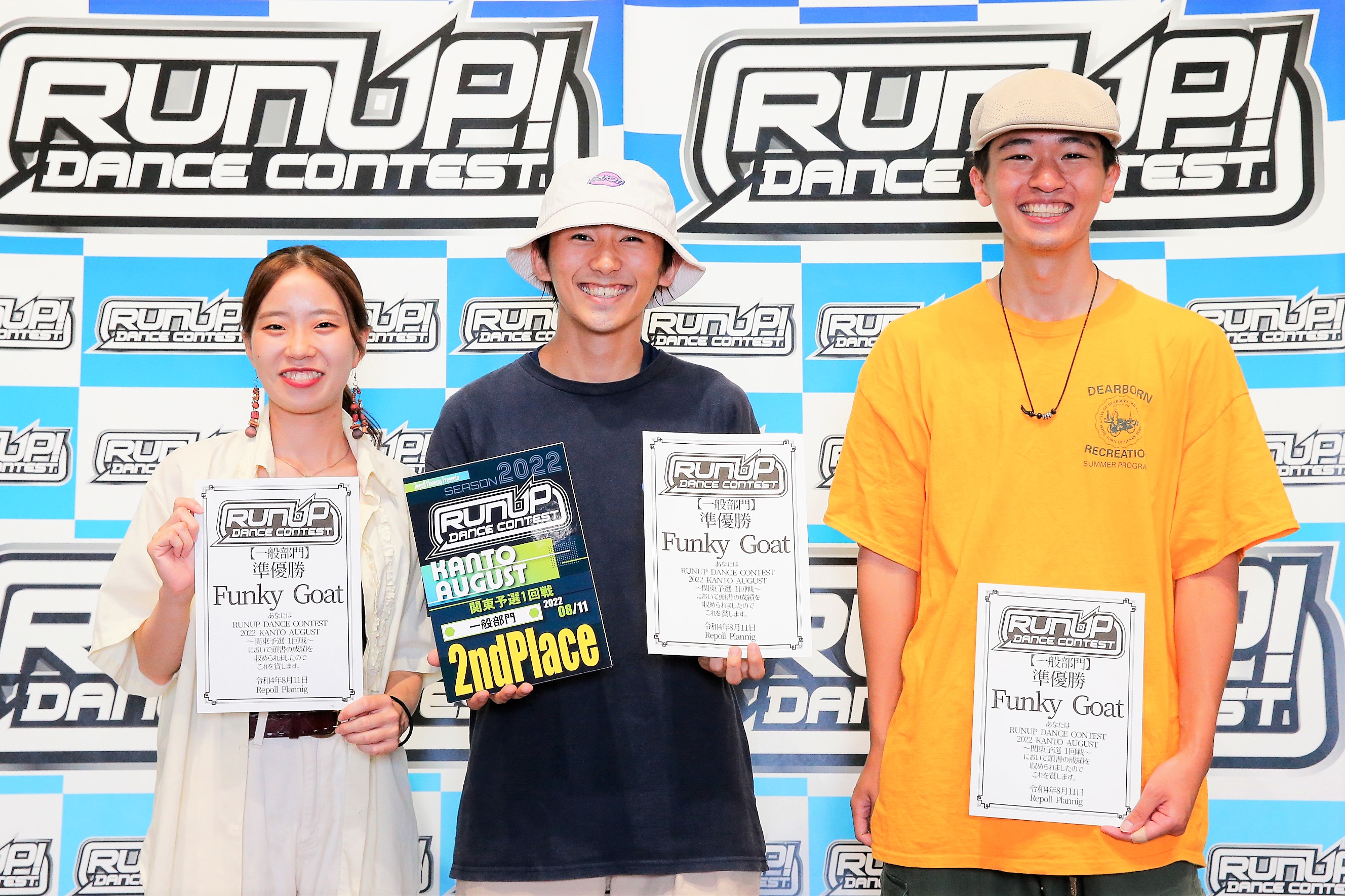 RUNUP 2022 KANTO AUGUST 一般 準優勝 Funky Goat