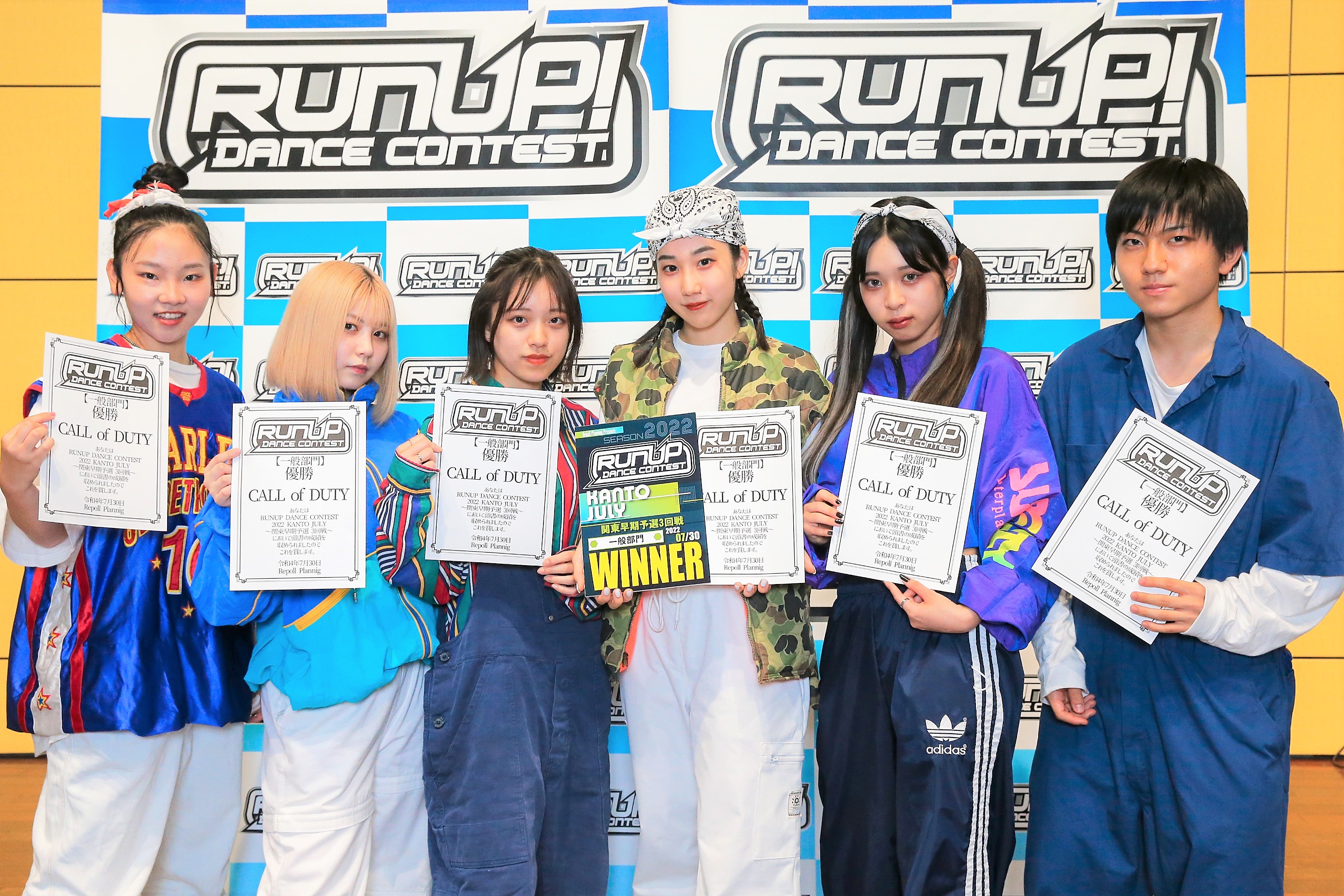 RUNUP 2022 KANTO JULY 一般 優勝 CALL of DUTY