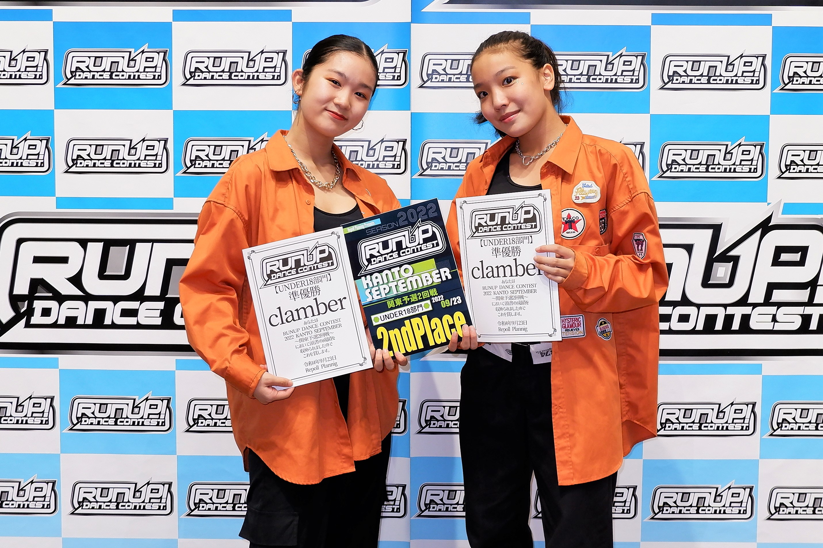 RUNUP 2022 KANTO SEPTEMBER UNDER18 準優勝 clamber