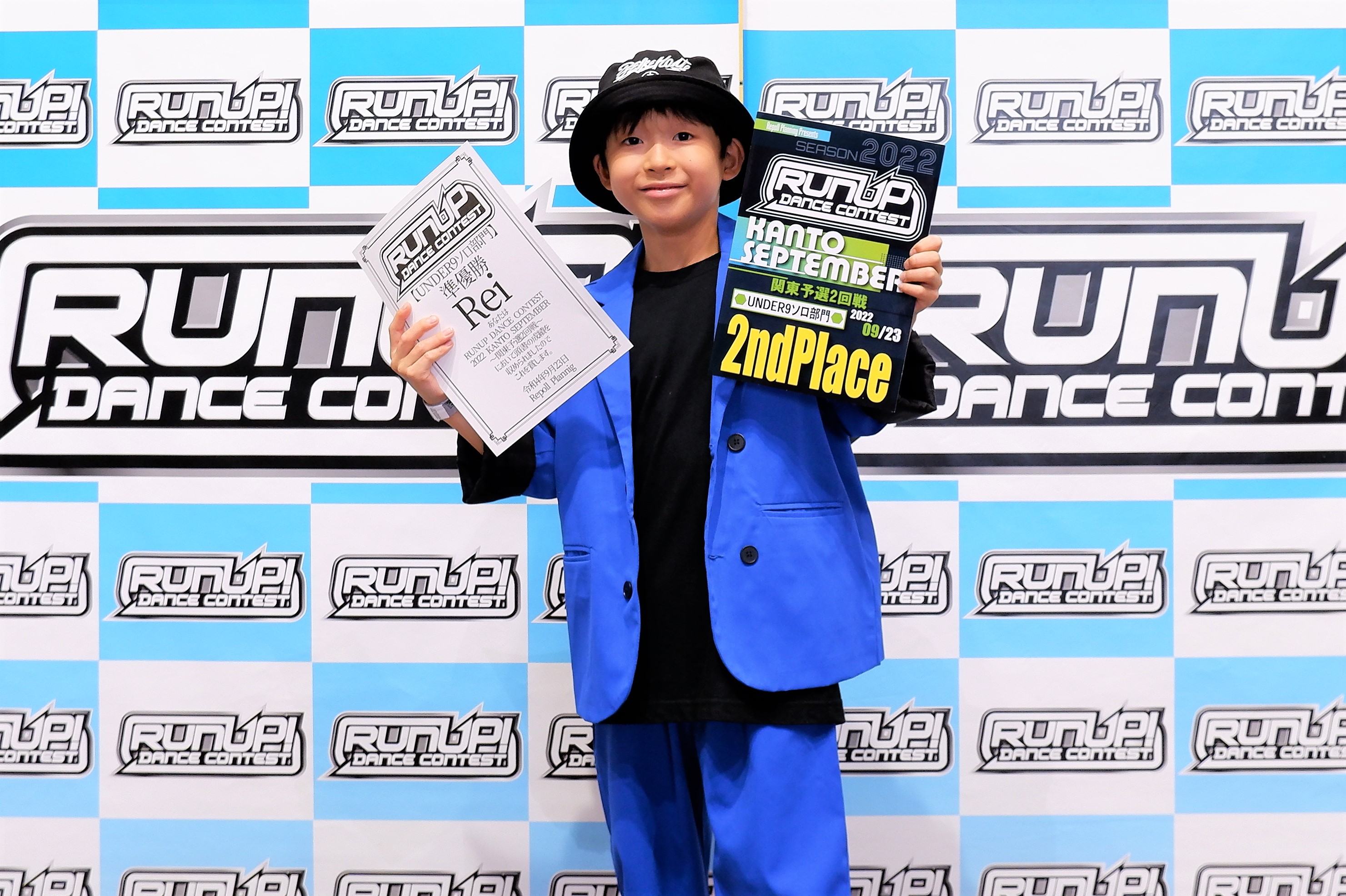 RUNUP 2022 KANTO SEPTEMBER UNDER9ソロ 準優勝 Rei