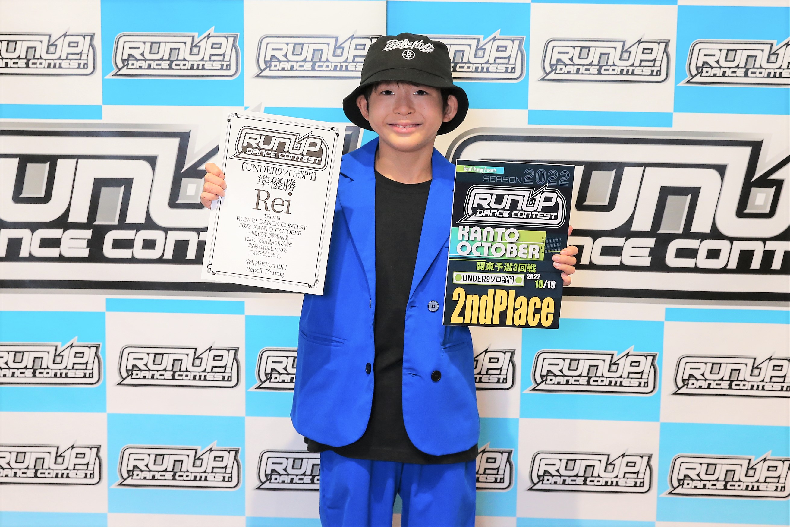 RUNUP 2022 KANTO OCTOBER UNDER9ソロ 準優勝 Rei