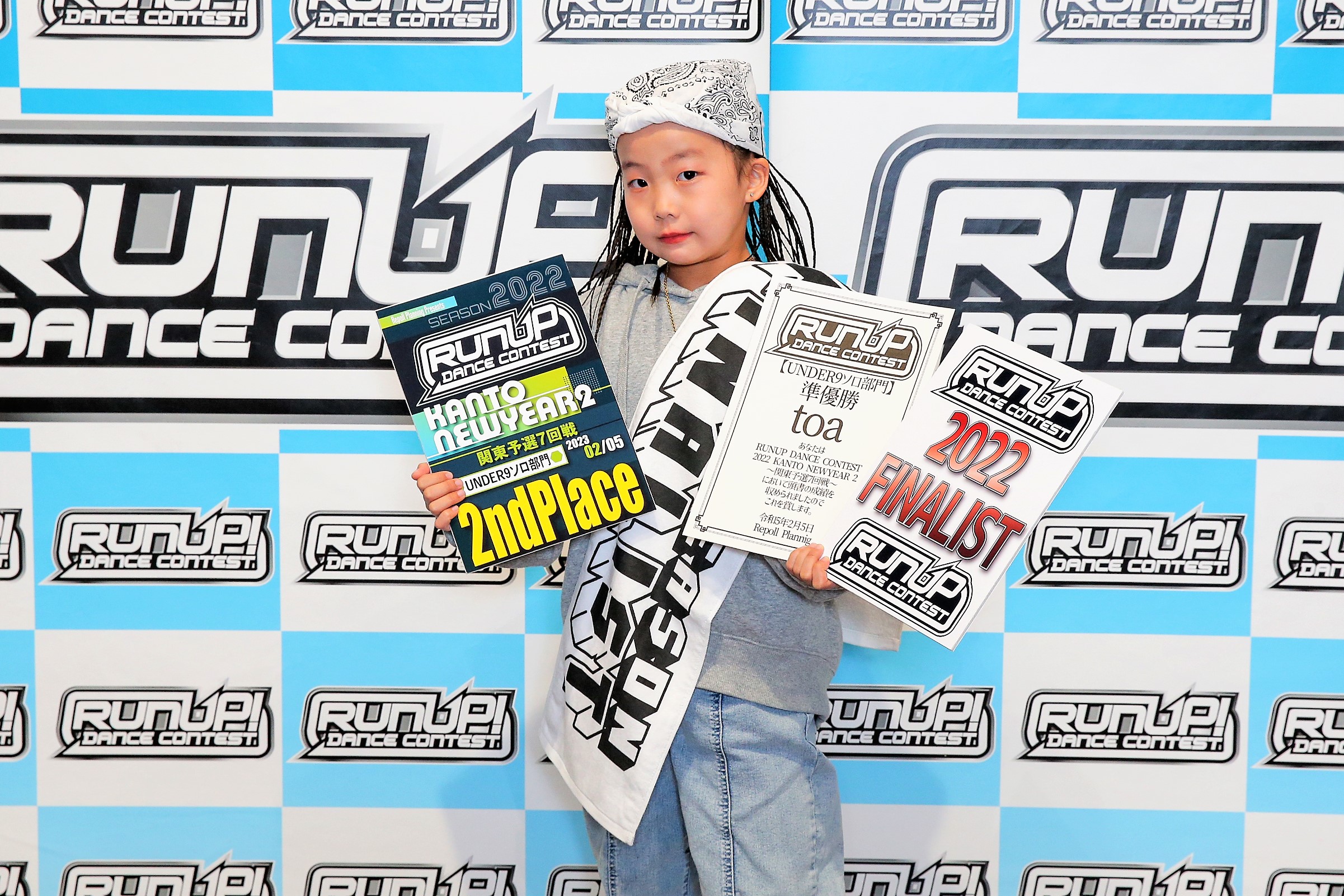 RUNUP 2022 KANTO NEWYEAR2 UNDER9ソロ 準優勝 toa
