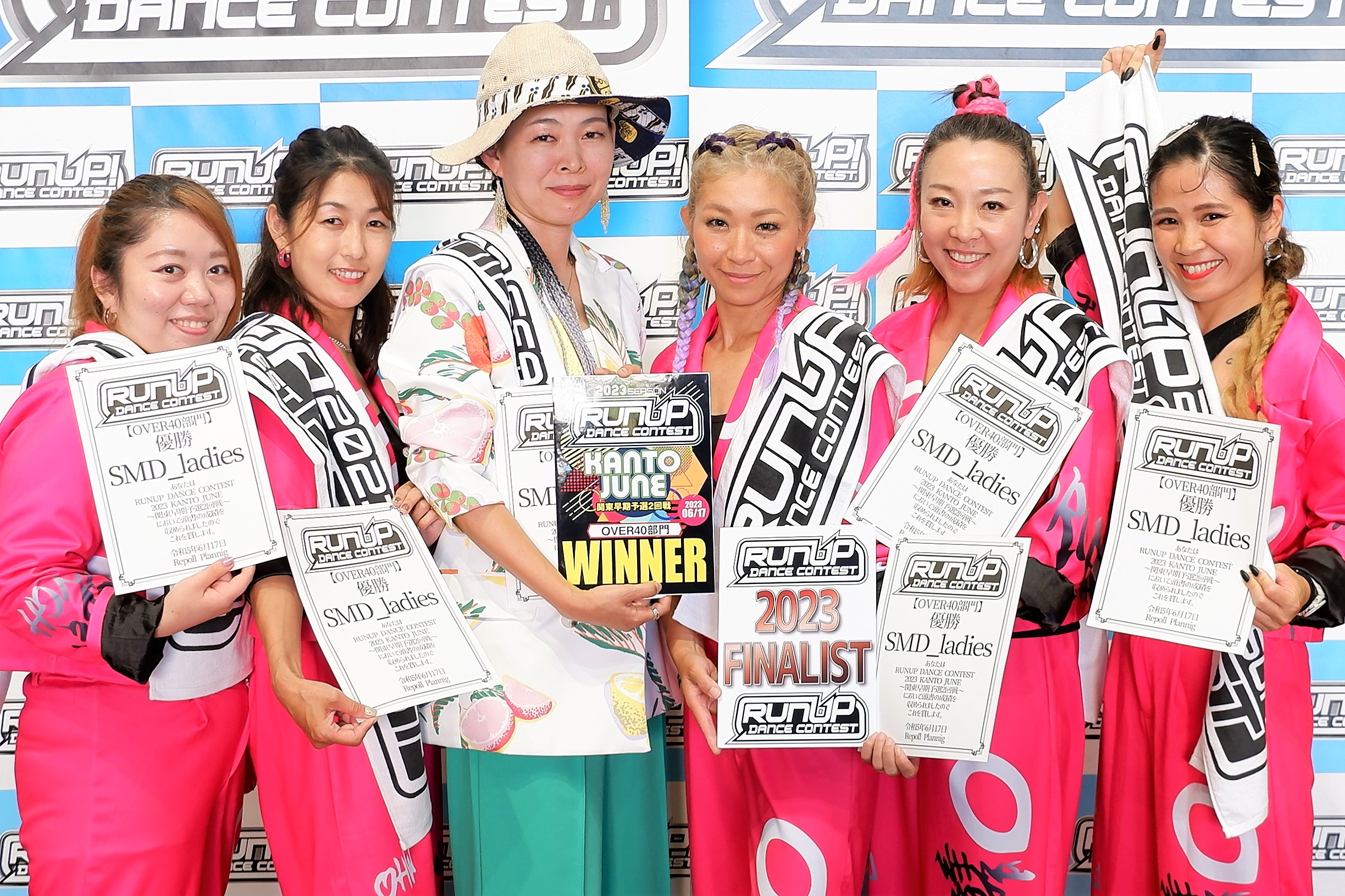 RUNUP 2023 KANTO JUNE OVER40 優勝 SMD_ladies