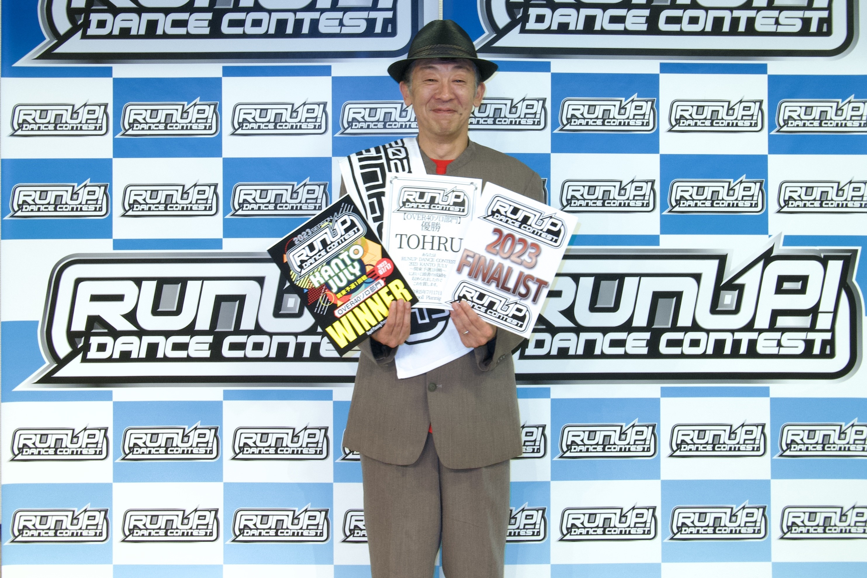 RUNUP 2023 KANTO JULY OVER40ソロ 優勝 TOHRU