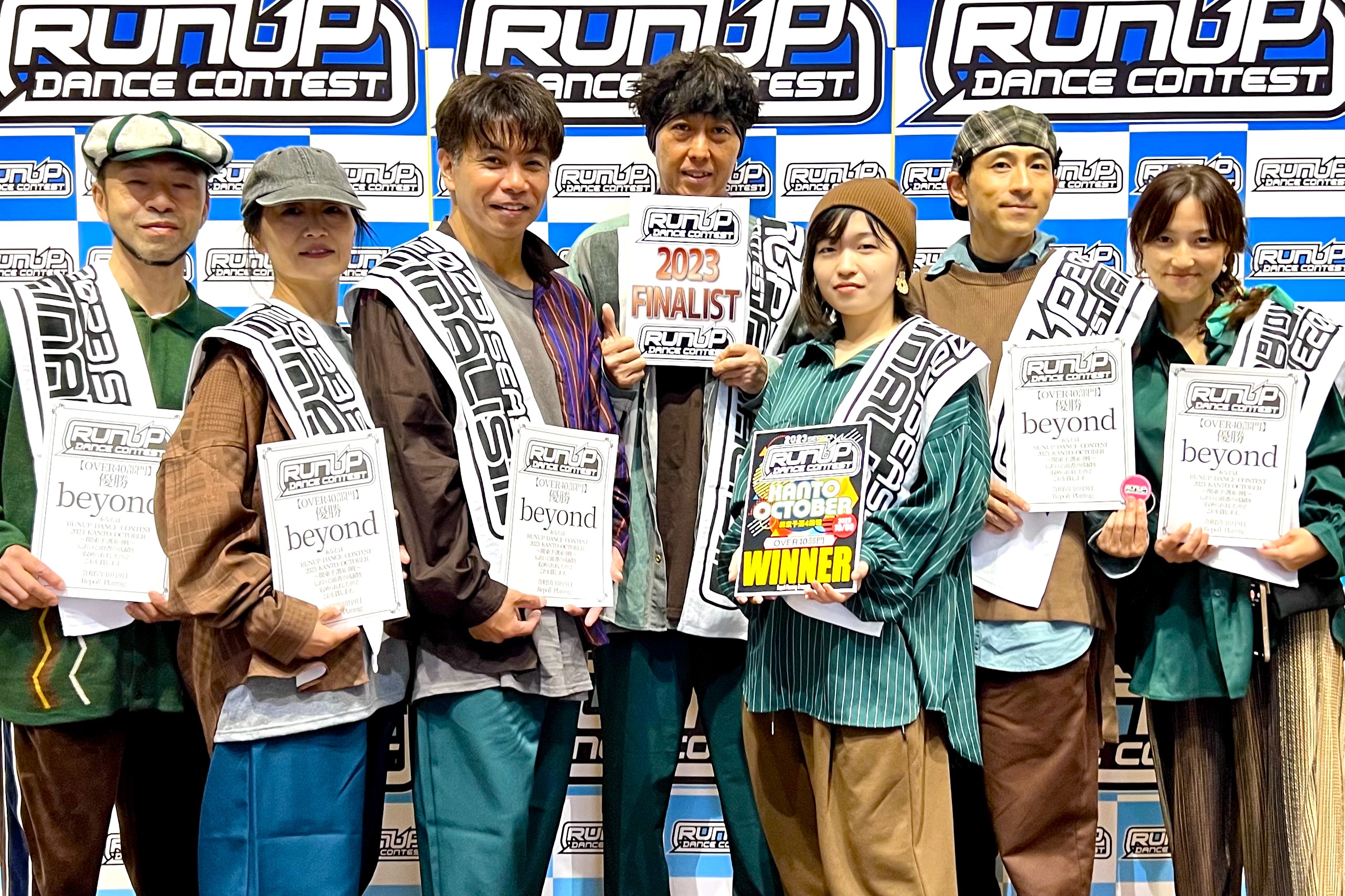 RUNUP 2023 KANTO OCTOBER OVER40 優勝 beyond