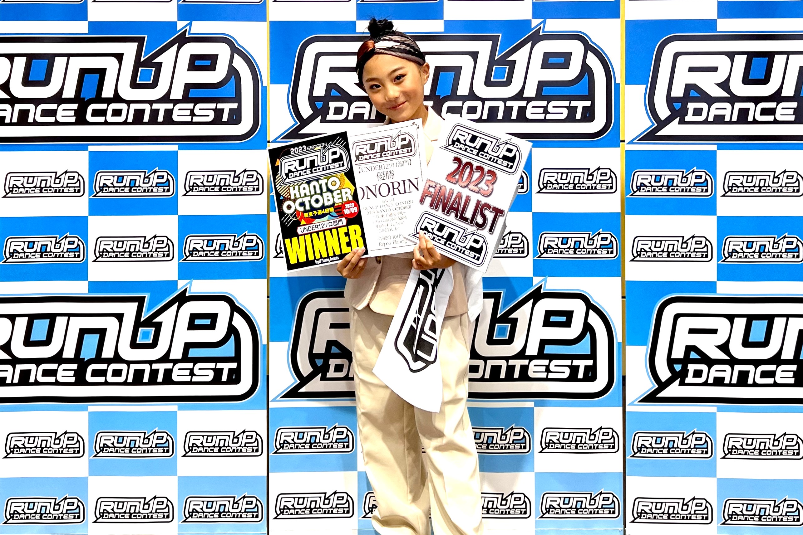 RUNUP 2023 KANTO OCTOBER UNDER12ソロ 優勝 ONORIN