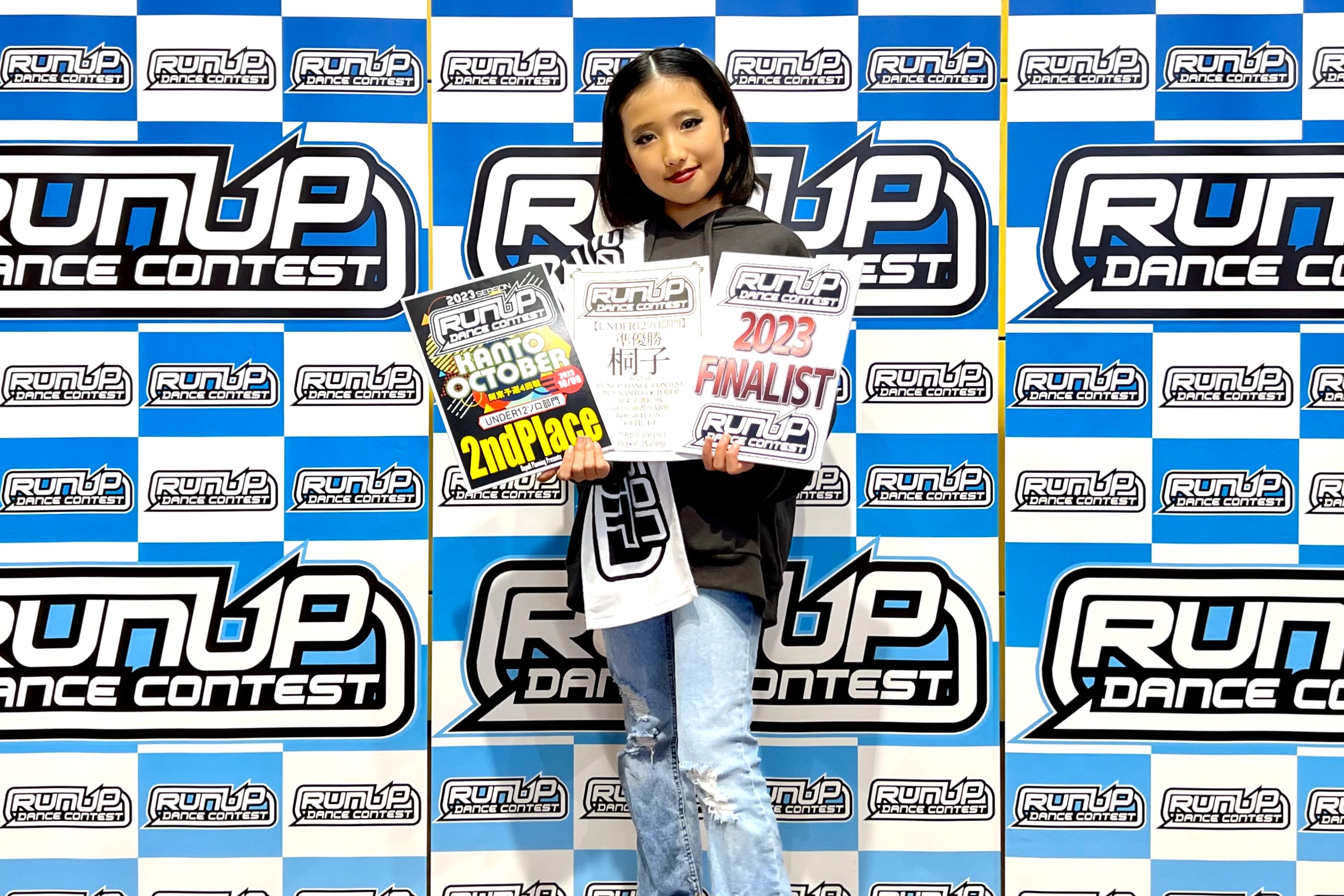 RUNUP 2023 KANTO OCTOBER UNDER12ソロ 準優勝 桐子