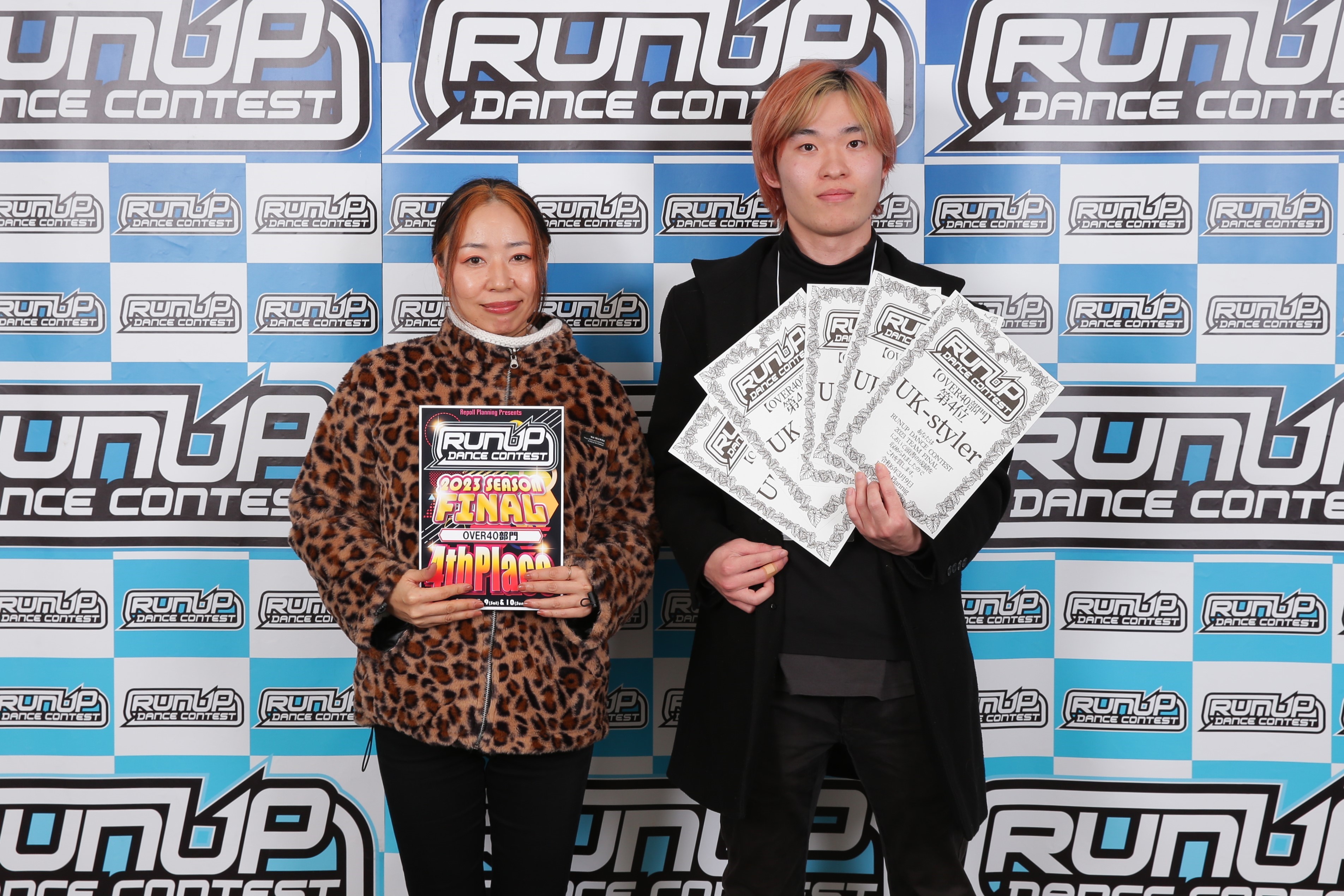 RUNUP 2023 FINAL OVER40 第4位 UK-styler
