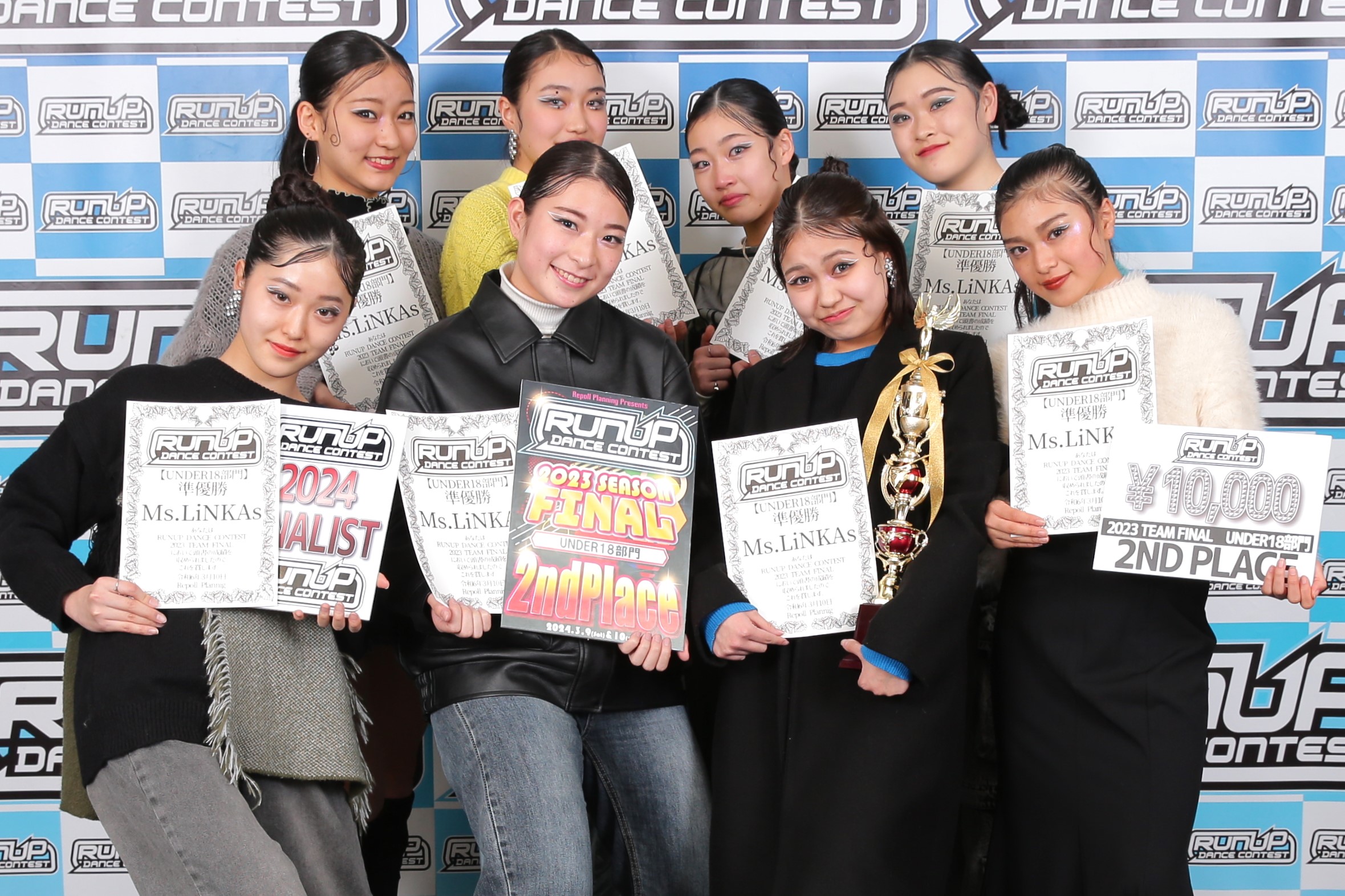 RUNUP 2023 FINAL UNDER18 準優勝 Ms.LiNKAs