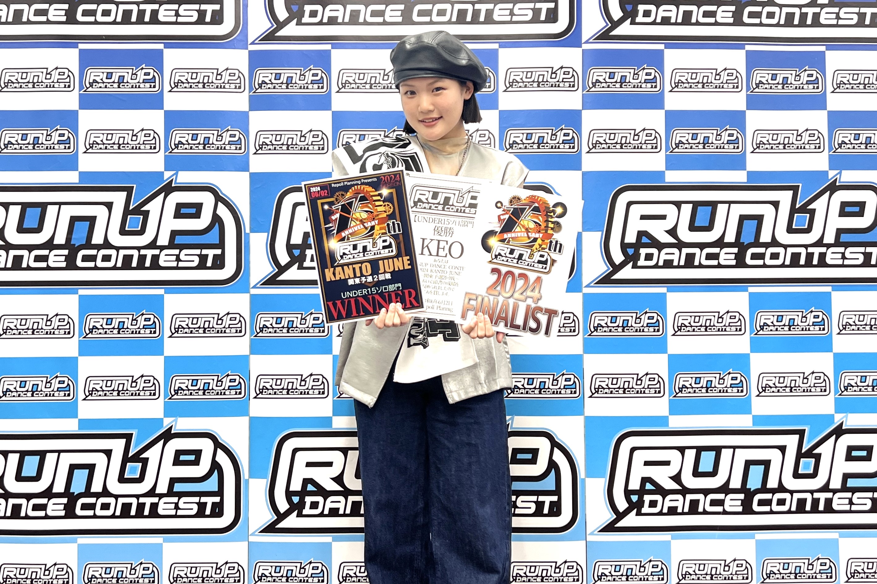 RUNUP 2024 KANTO JUNE UNDER15ソロ 優勝 KEO