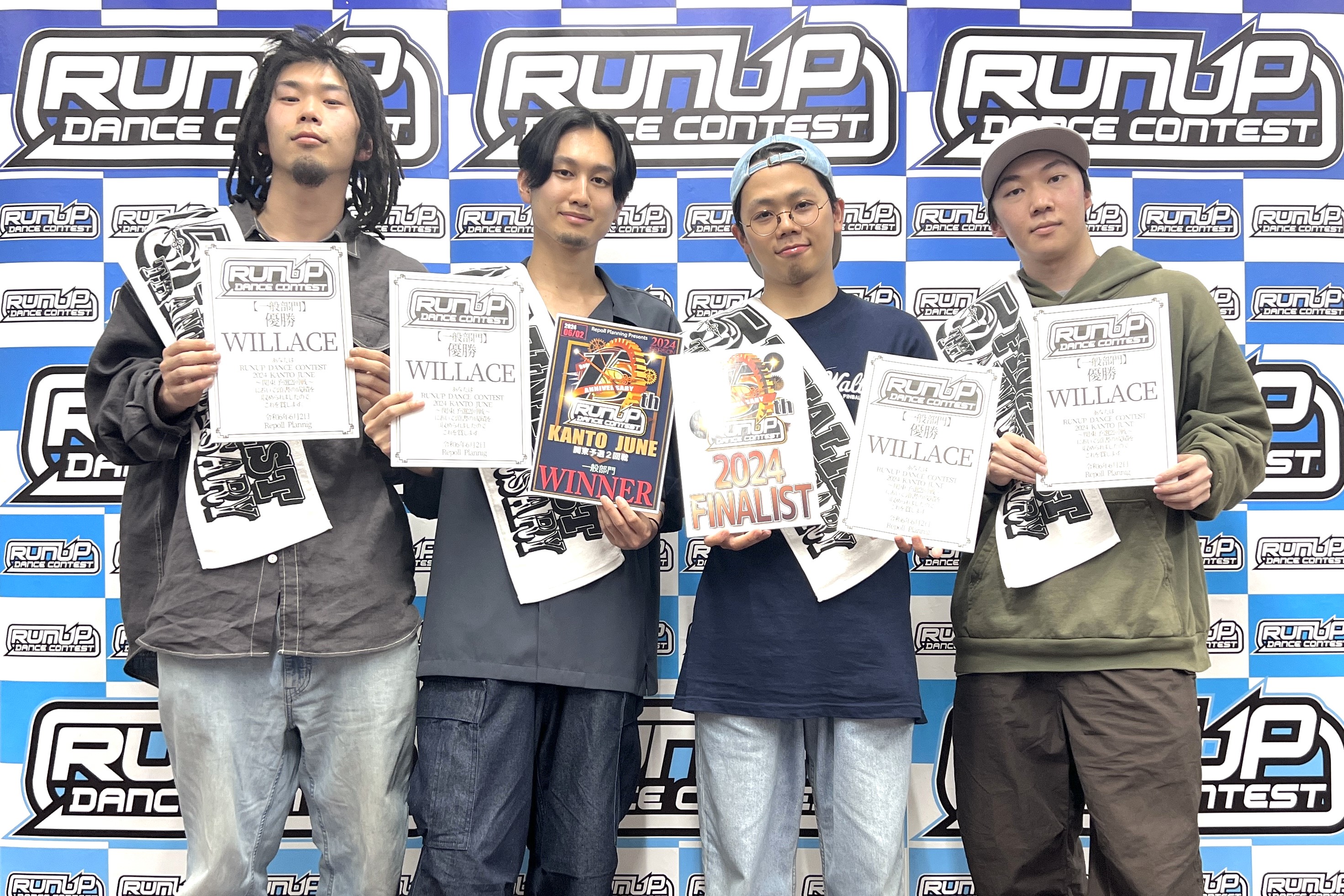 RUNUP 2024 KANTO JUNE 一般 優勝 WILLACE